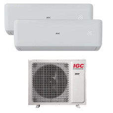 Комплект мульти сплит-системы IGC RAM2-X18UNH/IGC RAK-X12NH-2шт.