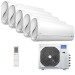 Мультисплит система на 5 комнат Midea MSFA2-09N8D6-I x 5 / M5OE-42HFN8-Q1