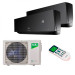 Мультисплит система на 2 комнаты Ballu BSUI-FM/in-07HN8/EU_BL x 2 / BA2OI-FM/out-14HN8/EU
