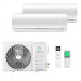 Мультисплит система на 2 комнаты Ecostar KVS-IMR09ST/IN x 2 / KVS-2FM14ST/OUT