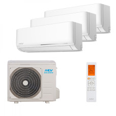 Мультисплит система на 3 комнаты MDV MDSAL-09HRFN8 x 3 / MD3O-27HFN8