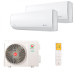 Мультисплит система на 2 комнаты Royal Clima RCI-PFF09HN x 2 / 2TFM-17HN/OUT