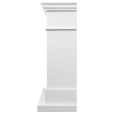 Каминокомплект: Очаг Electrolux EFP/P-3020LS N, портал California 30, белый